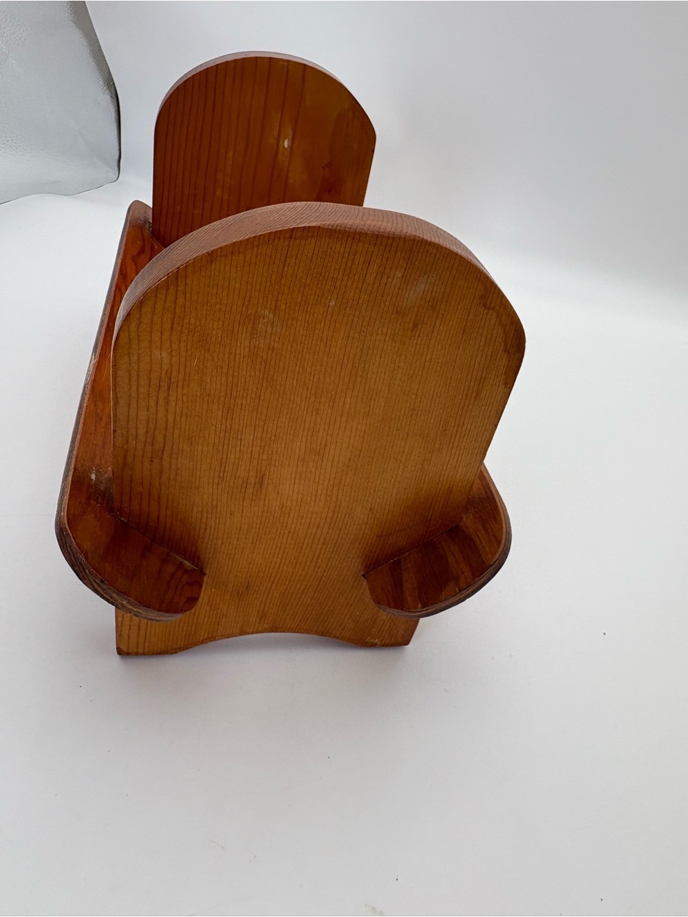 Vintage Wood Cookbook Counter Rack - Picture 8 of 16